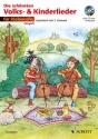 Die schnsten Volks- und Kinderlieder (+CD) fr 1-2 Violoncelli Spielpartitur
