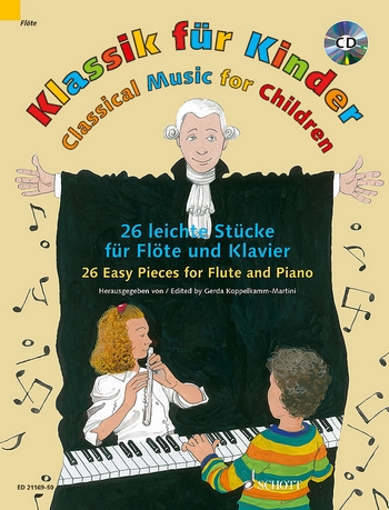 Klassik fr Kinder (+CD) fr Flte und Klavier