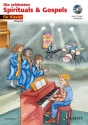 Die schnsten Spirituals & Gospels (+CD) fr Klavier (mit Text)