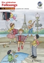 Die schnsten Folksongs (+CD) fr 1-2 Akkordeons Spielpartitur