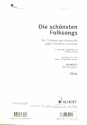 Die schnsten Folksongs fr 1-2 Violinen und Violoncello (Viola) Viola