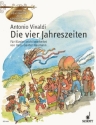 Die vier Jahreszeiten fr Klavier leicht bearbeitet