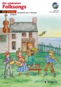 Die schnsten Folksongs (+CD) fr 1-2 Violinen Spielpartitur