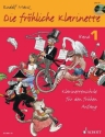 Die frhliche Klarinette Band 1 (+CD) fr Klarinette