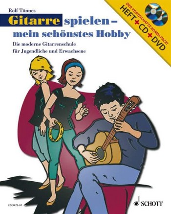 Gitarre spielen - mein schnstes Hobby Band 1 (+DVD +CD) fr Gitarre