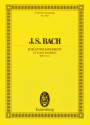 Johannes-Passion BWV245 fr 6 Solostimmen, Chor und Orchester Studienpartitur