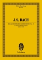 Brandenburgisches Konzert Nr.3 G-Dur BWV1048 fr Streichorchester Studienpartitur