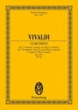 Konzert C-Dur op.46,1 für 2 Trompeten und Streichorchester Studienpartitur