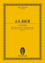 Bleib bei uns denn es will Abend werden - Kantate Nr.6 BWV6 fr Soli, Chor und Orchester Studienpartitur