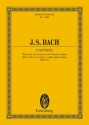 Bleib bei uns denn es will Abend werden - Kantate Nr.6 BWV6 fr Soli, Chor und Orchester Studienpartitur