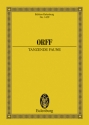 Tanzende Faune op.21 fr Orchester Studienpartitur