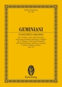 Concerto grosso e-Moll op.3/6 fr Streichquartett und Streichorchester Studienpartitur