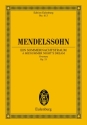 Ouvertre zu Ein Sommernachtstraum op.21 fr Orchester Studienpartitur