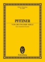 Von deutscher Seele op.28 fr Soli, Chor, Orchester und Orgel Studienpartitur