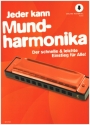 Jeder kann Mundharmonika (+Online Audio) fr Bluesharp in C (Richter-Mundharmonika)