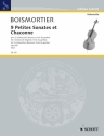 9 Petites Sonates et Chaconne op. 66 fr 2 Violoncelli (Fagotte, Viole da gamba) Spielpartitur