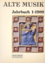 Alte Musik Jahrbuch 1/1989
