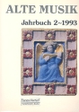 Alte Musik Jahrbuch 2/1993