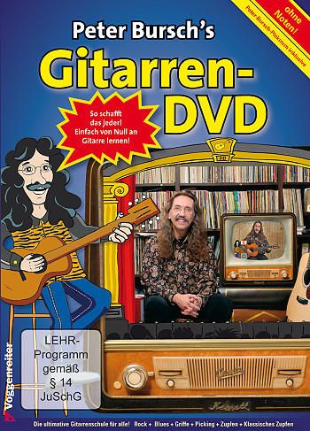 Peter Burschs Gitarren-DVD (mit Booklet) Die DVD zu allen Peter-Bursch-Bchern 