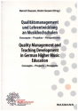 Qualittsmanagment und Lehrentwicklung an Musikhochschulen - Konzepte - Projekte - Perspektiven