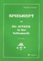 Spielheft Band 2 Teil 2 zu die Zither in der Volksmusik 