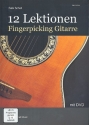 12 Lektionen Fingerpicking-Gitarre (+DVD) fr Gitarre/Tabulatur