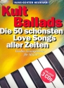Kult Ballads (+CD): fr Klavier