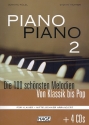 Piano Piano Band 2 - mittelschwer (+4 CD's): fr Klavier alte Ausgabe 2011