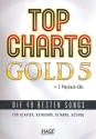 Top Charts Gold Band 5 (+ 2 CD's): Songbook Klavier/Keyboard/Gesang/Gitarre