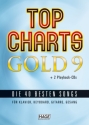 Top Charts Gold Band 9 (+2 CD's) Songbook Klavier/Keyboard/Gesang/Gitarre