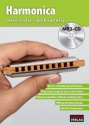 HH1602 Learn to play quick and easy (+MP3-CD): for harmonica (en)