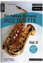 Ein halbes Dutzend Jazzduette Band 2 (+Online Audio) fr 2 Altsaxophone Spielpartitur