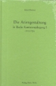 Die Ariengestaltung in Bachs Kantatenjahrgang 1 (1723/1724)