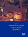 Lautenstcke aus der Renaissance - Italien fr Gitarre