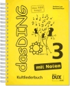 Das Ding mit Noten Band 3 Kultliederbuch Melodie/Texte/Akkorde Songbook Din A4 mit Spiralbindung