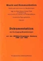 DOKUMENTATION DER FACHTAGUNG MUSIKTHERAPIE AUF DEN MUSICA-KONGRESSEN HAMBURG 1988 UND 1990