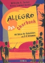 Allegro - das Chorbuch fr gem Chor (Schulchor) a cappella Partitur mit Auffhrungshilfen