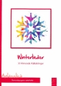 Winterlieder Melodie/Texte/Akkorde Liederbuch mit Auffhrungshinweisen