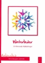 Winterlieder Melodie/Texte/Akkorde Liederbuch mit Aufführungshinweisen