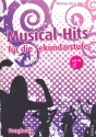 Musical Hits fr die Sekundarstufe (+CD) for vocal/guitar Songbook