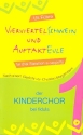 Vierviertelschwein und Auftakteule fr dreistimmigen Kinderchor a cappella