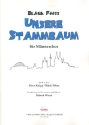 Unsere Stammbaum fr Mnnerchor und Klavier Partitur