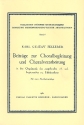 Beitrge zur Choralbegleitung und Choralverarbeitung in der Orgelmusik des ausgehenden 18. und 19. Jahrhunderts