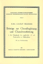 Beitrge zur Choralbegleitung und Choralverarbeitung in der Orgelmusik des ausgehenden 18. und 19. Jahrhunderts