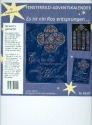 Leuchtender Fensterbild-Adventskalender Din A2  Es ist ein Ros entsprungen aus einer Wurzel zart