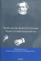 Verdi und die deutsche Literatur
