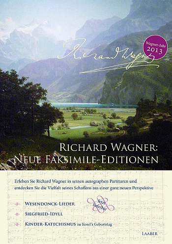 3 Wagner Faksimiles (Set 3 Bnde)