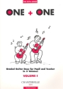 One and one for 2 guitars vol.1 For 2 guitars Teacher's score