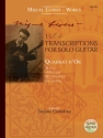Guitar Works vol.4 - Transcriptions vol.1  and  Cuadrat d'or for guitar
