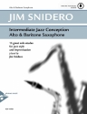 Intermediate Jazz Conception (+Online Audio) for alto and baritone saxophone